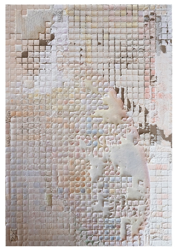 张乐平 《第266页》 160×120cm 综合材料绘画.jpg