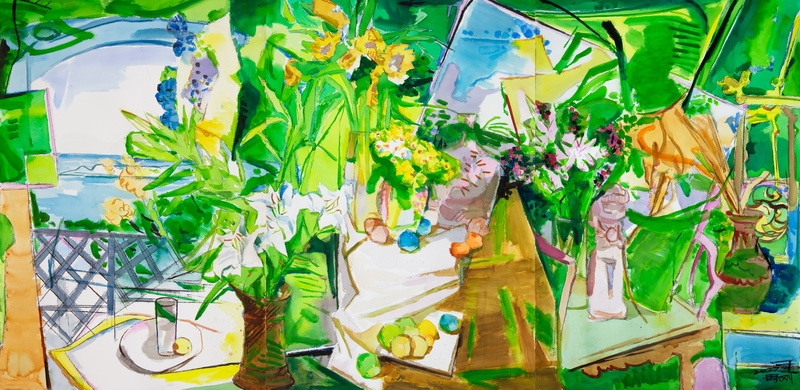 周刚 《春江这边独好》 150×315cm 2022.jpg