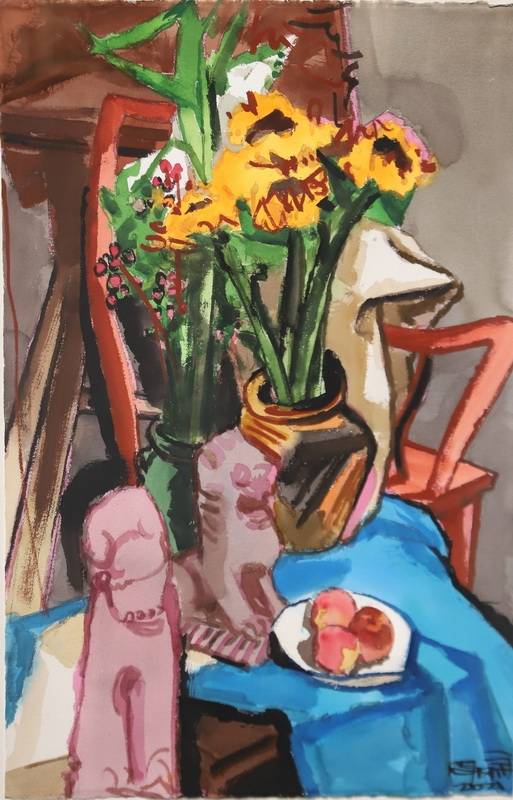 周刚 《盛夏如花》 105×75cm 2021.JPG