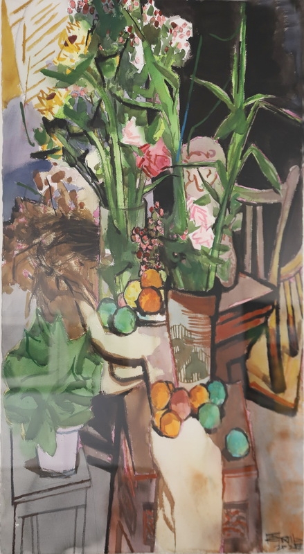 周刚 《七月如花》 150×105cm 2021.JPG